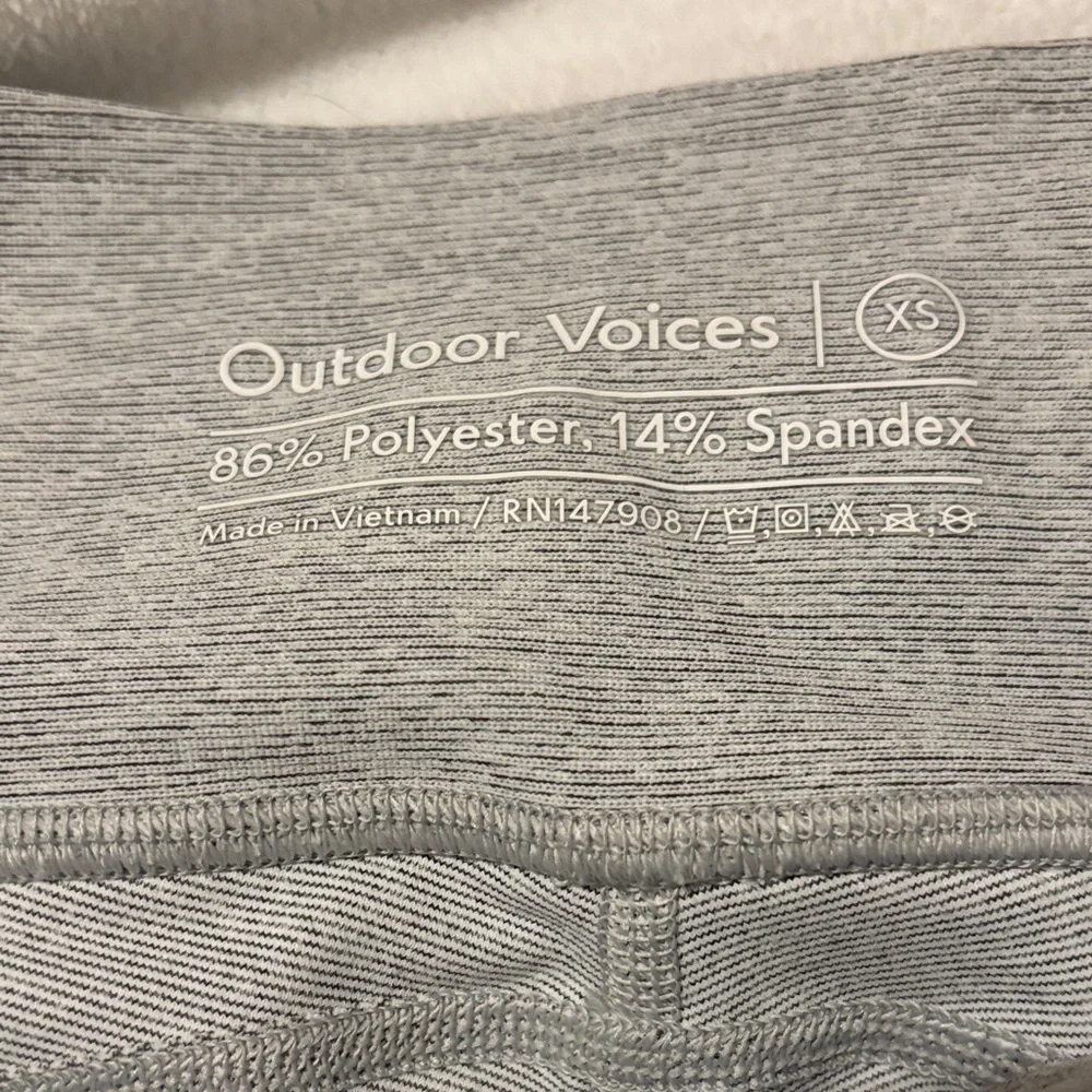 Outdoor Voices 3/4 warm up Leggings XS NWT - Picture 5 of 5